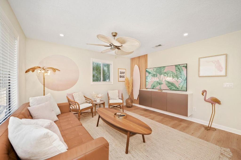 Luxury Villa 3 Blocks From The Beach With Pool A Fire Pit And Outdoor Oasis Cape Canaveral Exterior foto